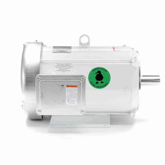 140822.00 Leeson 7.5HP Washguard Electric Motor, 1800 RPM