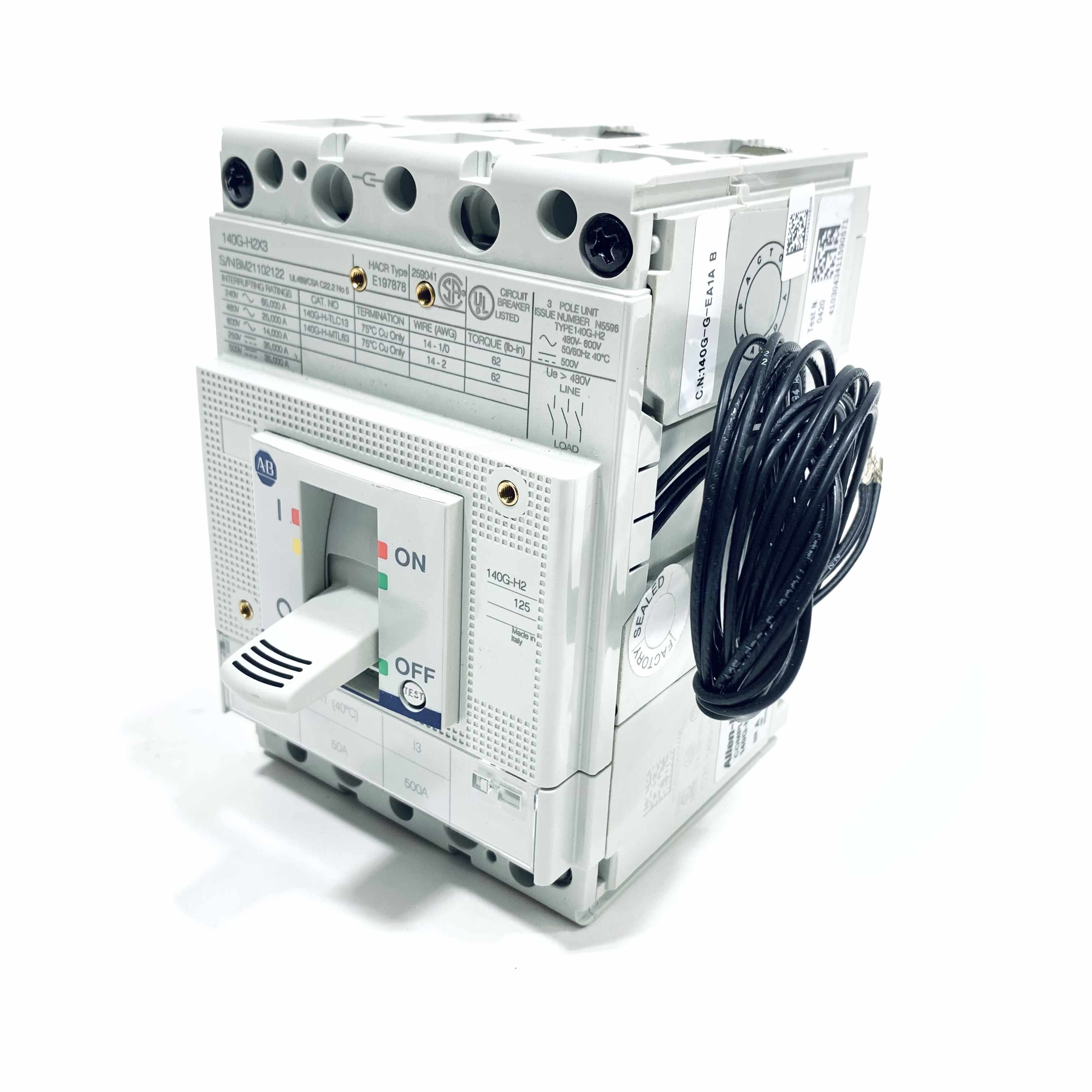 140G-H2C3-C50-KA Allen-Bradley Molded Case Circuit Breaker
