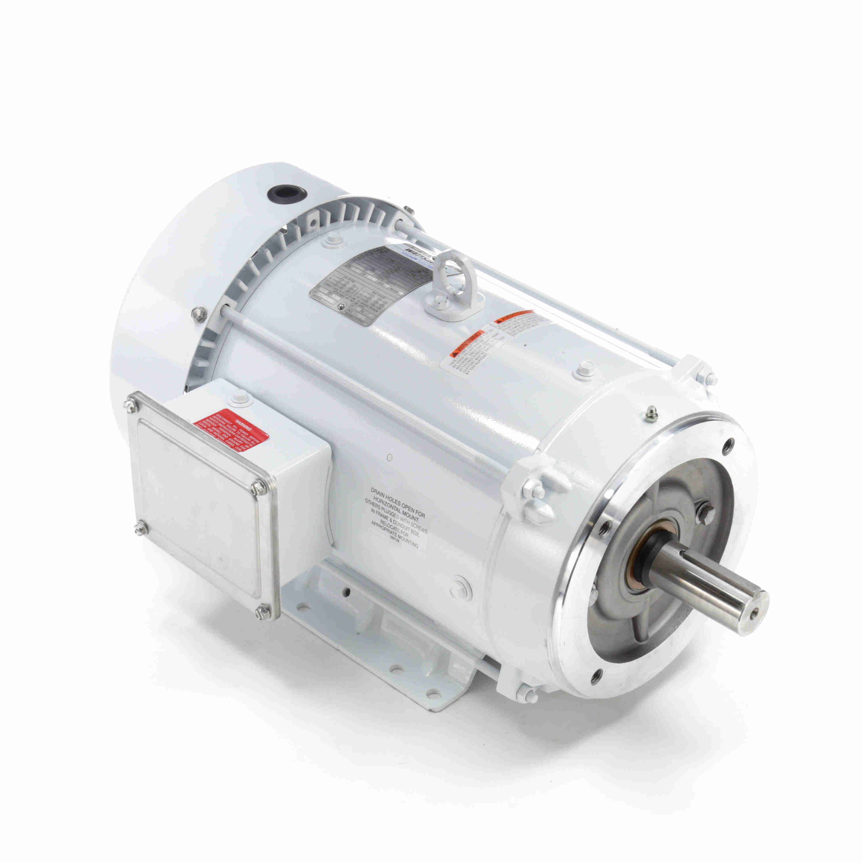 Leeson Washguard Electric Motor, 7.5 HP, 3600 RPM