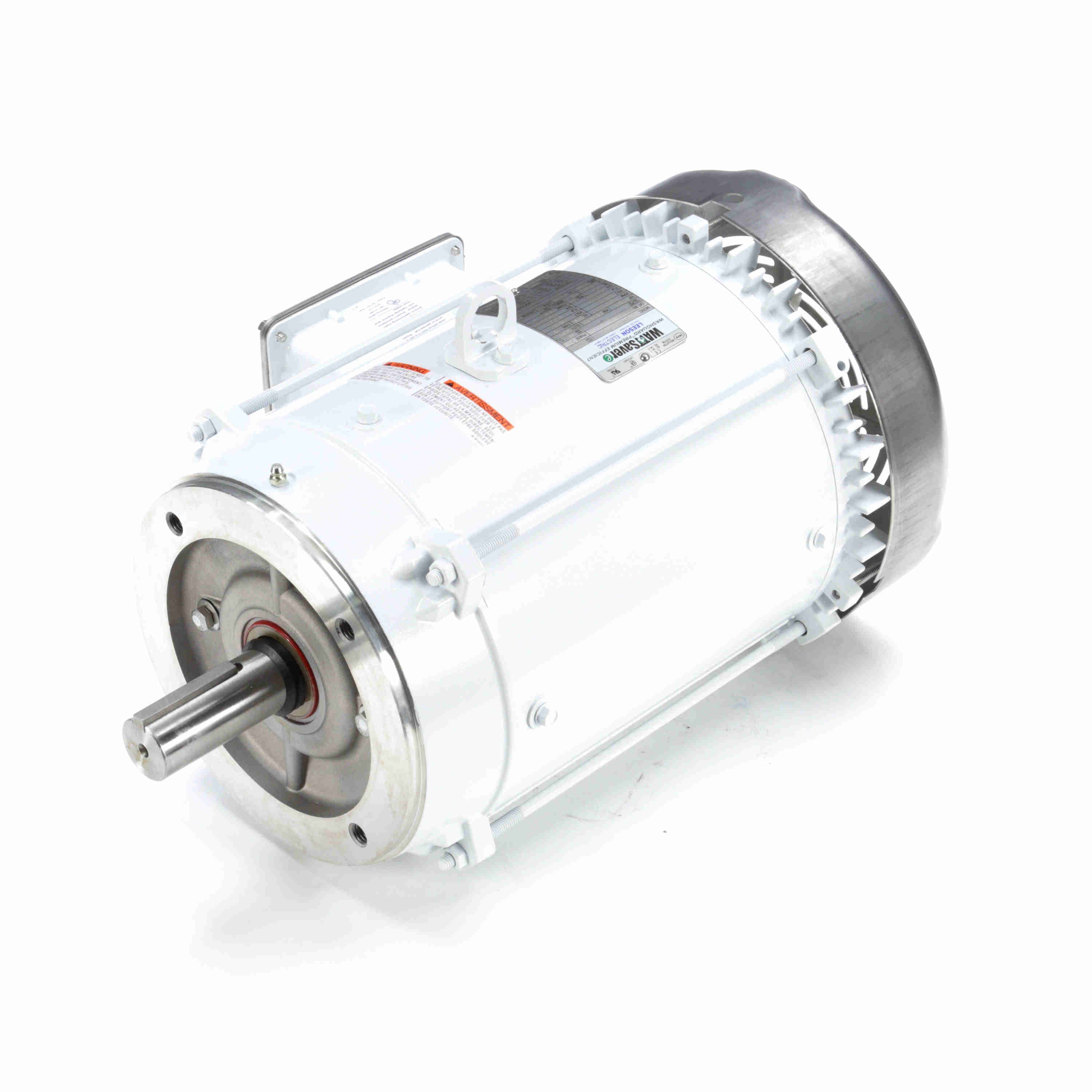 Leeson Washguard Electric Motor, 7.5 HP, 1800 RPM - 0