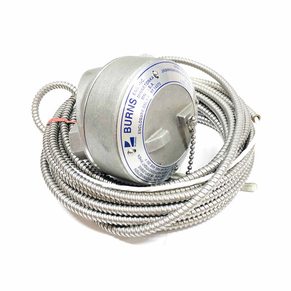 14372 Burns Explosion Proof Connection Head with Cable, Max Amb 200 Deg F