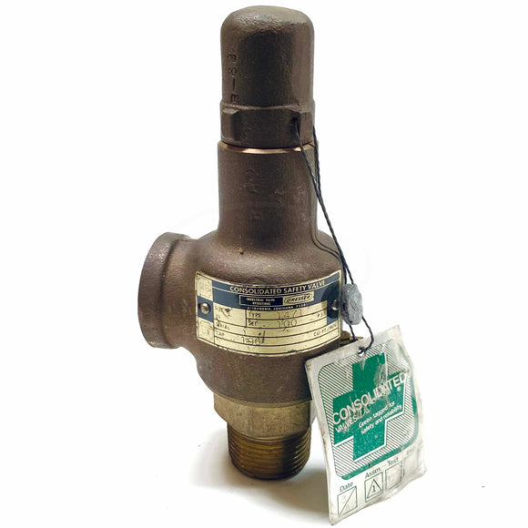 1471 Dresser Consolidated Safety Valve, Set 100 P.S.I, Size 1"