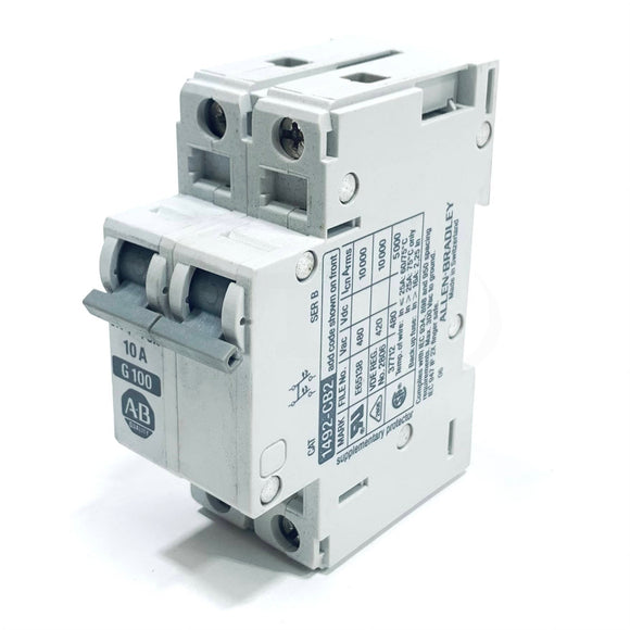 1492-CB2G100 Allen Bradley 2 Pole, 3 Phase, 3Amp, 480/277 Vac
