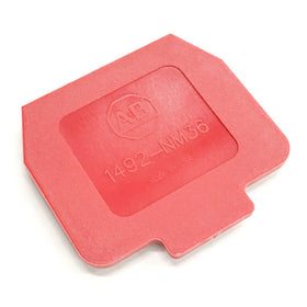 1492-NM36RE Allen-Bradley End Barrier, Red - 0