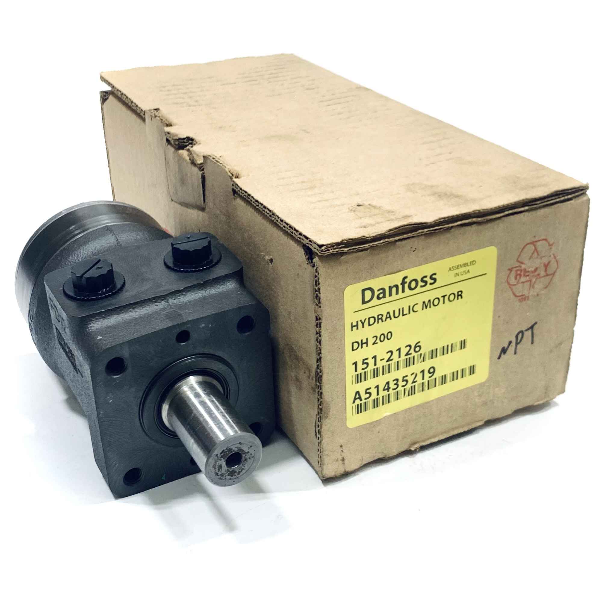 151-2126 Danfoss Hydraulic Motor, DH 200