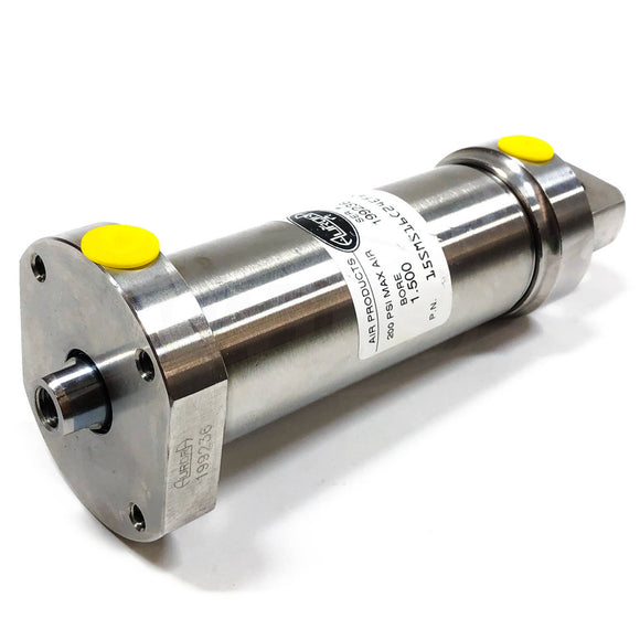 15SMS16C24EF6NP Aurora Stainless Steel Air Cylinder, 1.5" Bore, 3" Stroke
