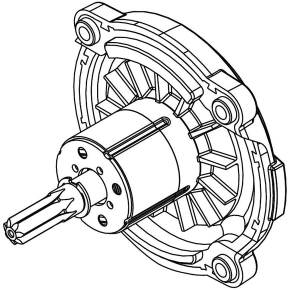 16-01-3040 Milwaukee Rotor Assembly