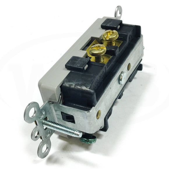 16342-GY Leviton Decora Plus Duplex Receptacle