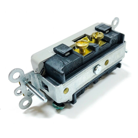 16342-GY Leviton Decora Plus Duplex Receptacle