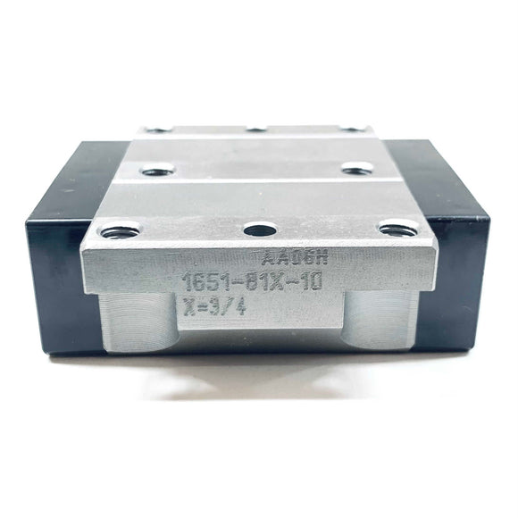 1651-81X-10 Rexroth Star X=3/4 Linear Bearing Block Runner