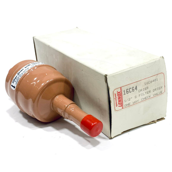 16C64 Lennox Filter Drier 1/2" One way Check Valve