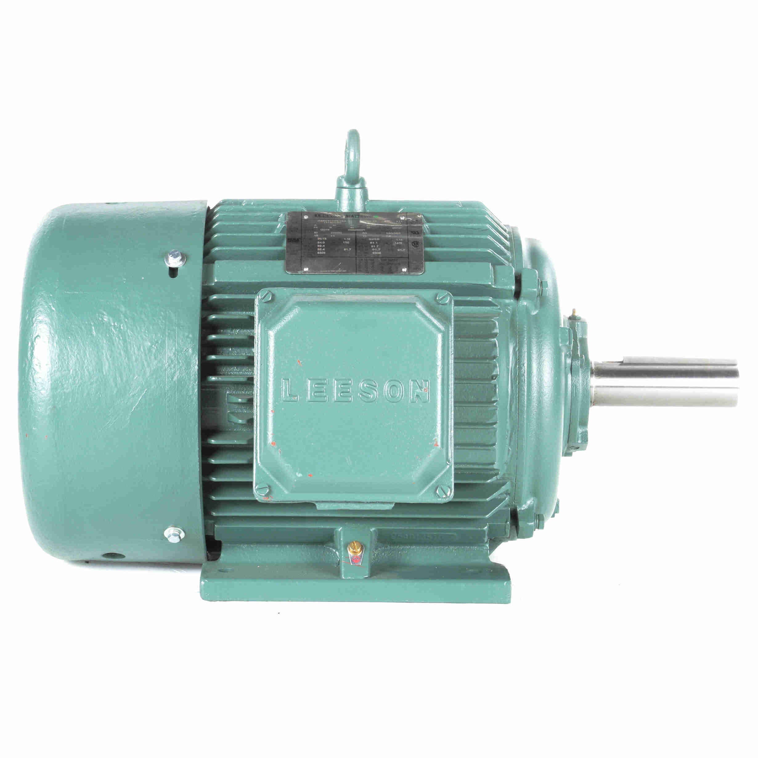 171841.60 Leeson 15HP Grain Dryer / Centrifugal Fan Electric Motor, 1800RPM