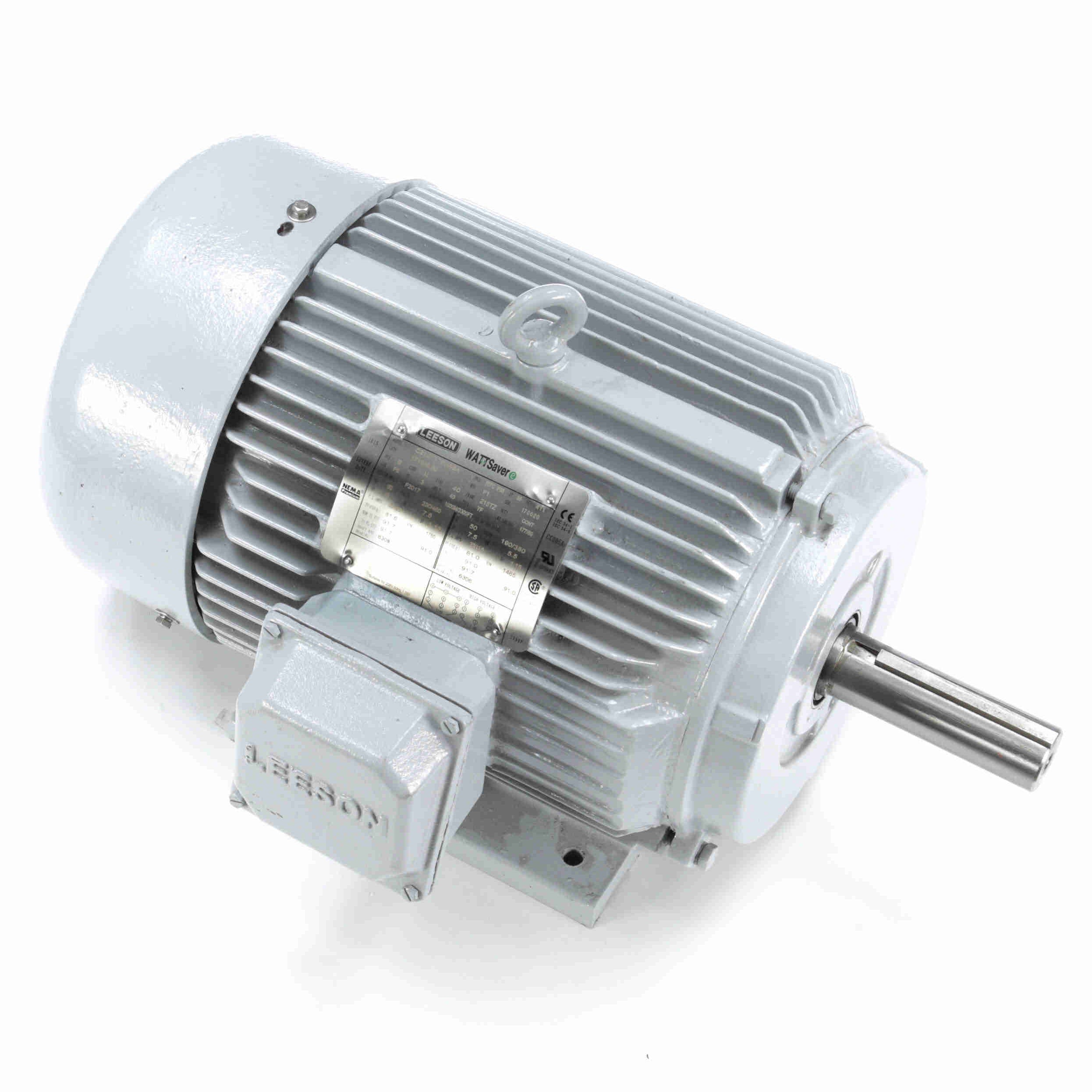 171848.60 Leeson 10HP Grain Dryer / Centrifugal Fan Electric Motor, 1800RPM