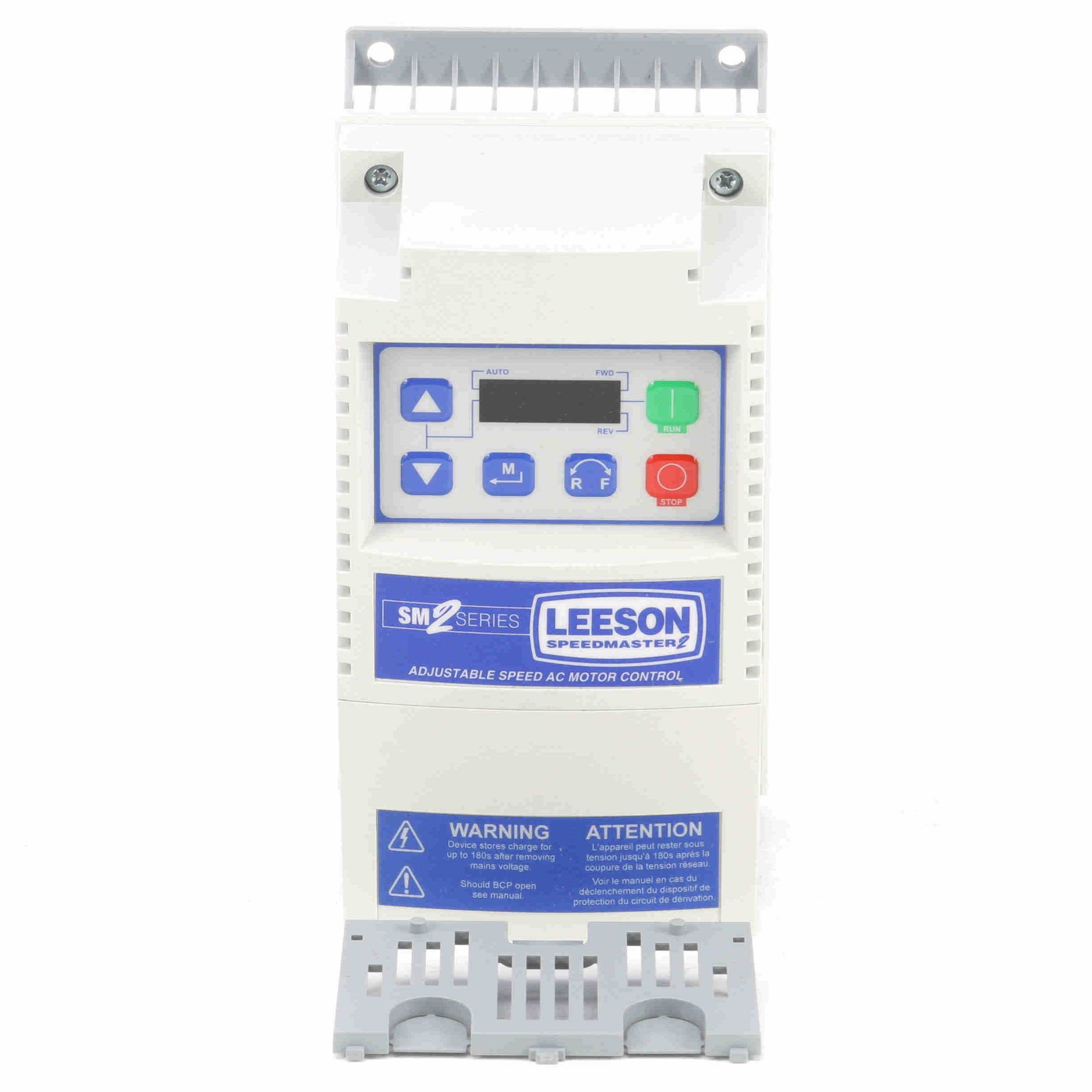 Leeson SM2 Flux Vector VFD 1Ph 115/230V Input