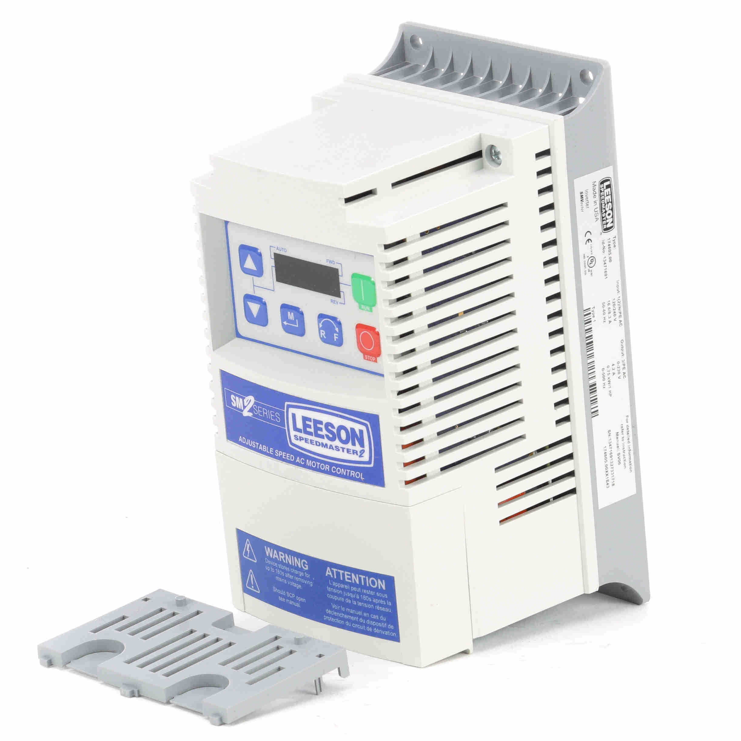 Leeson SM2 Flux Vector VFD 1Ph 115/230V Input - 0