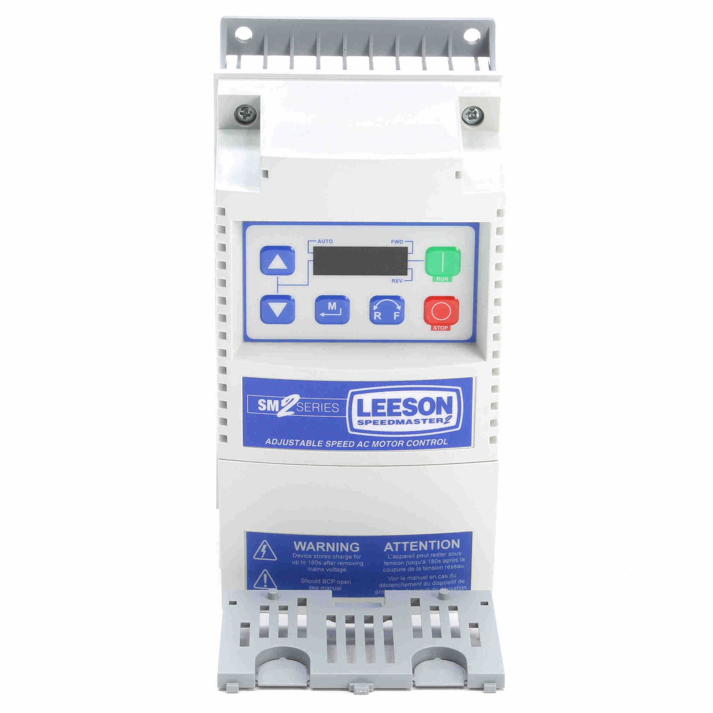 Leeson SM2 Flux Vector VFD 1/3Ph 208-240V Input