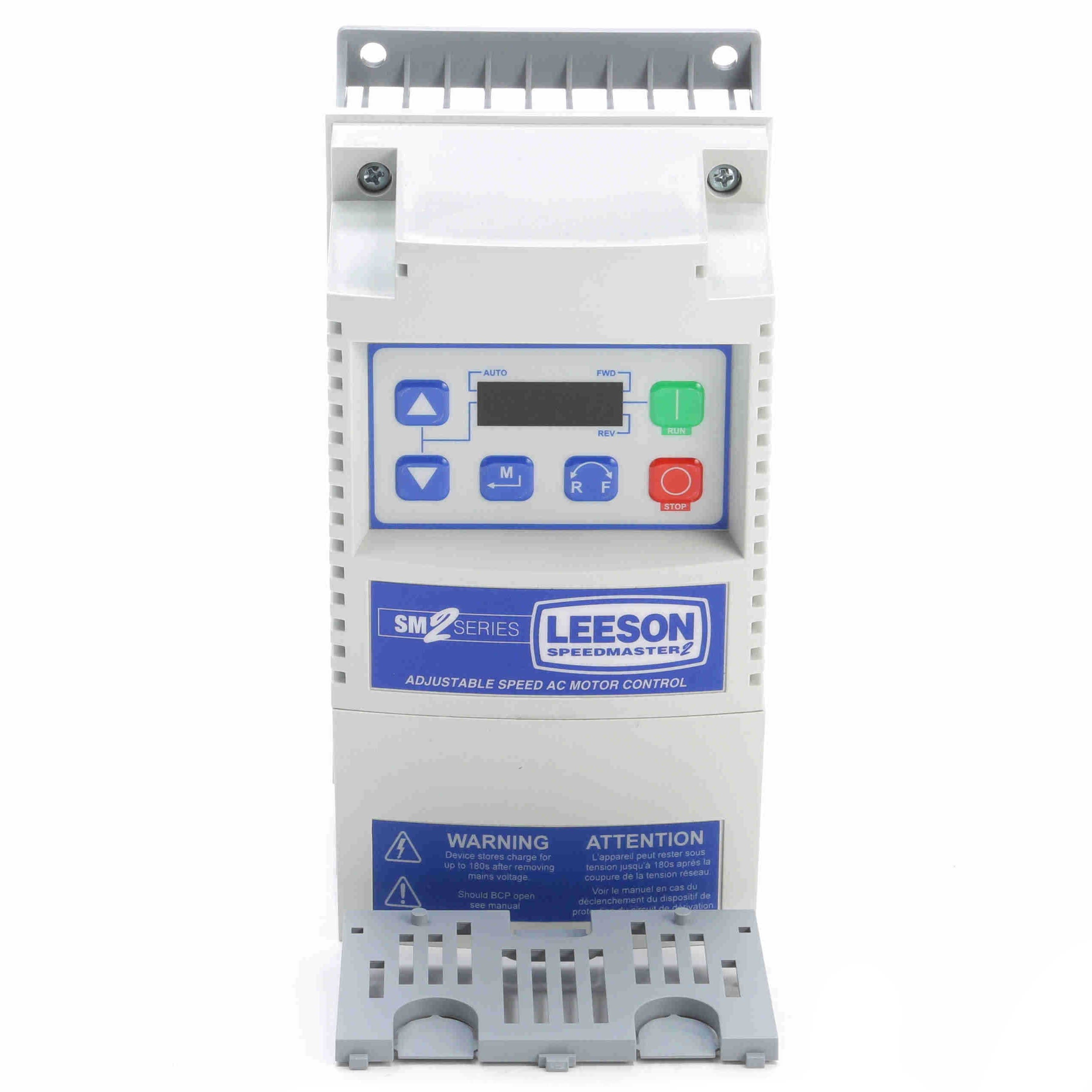 Leeson SM2 Flux Vector VFD 1/3Ph 208-240V Input