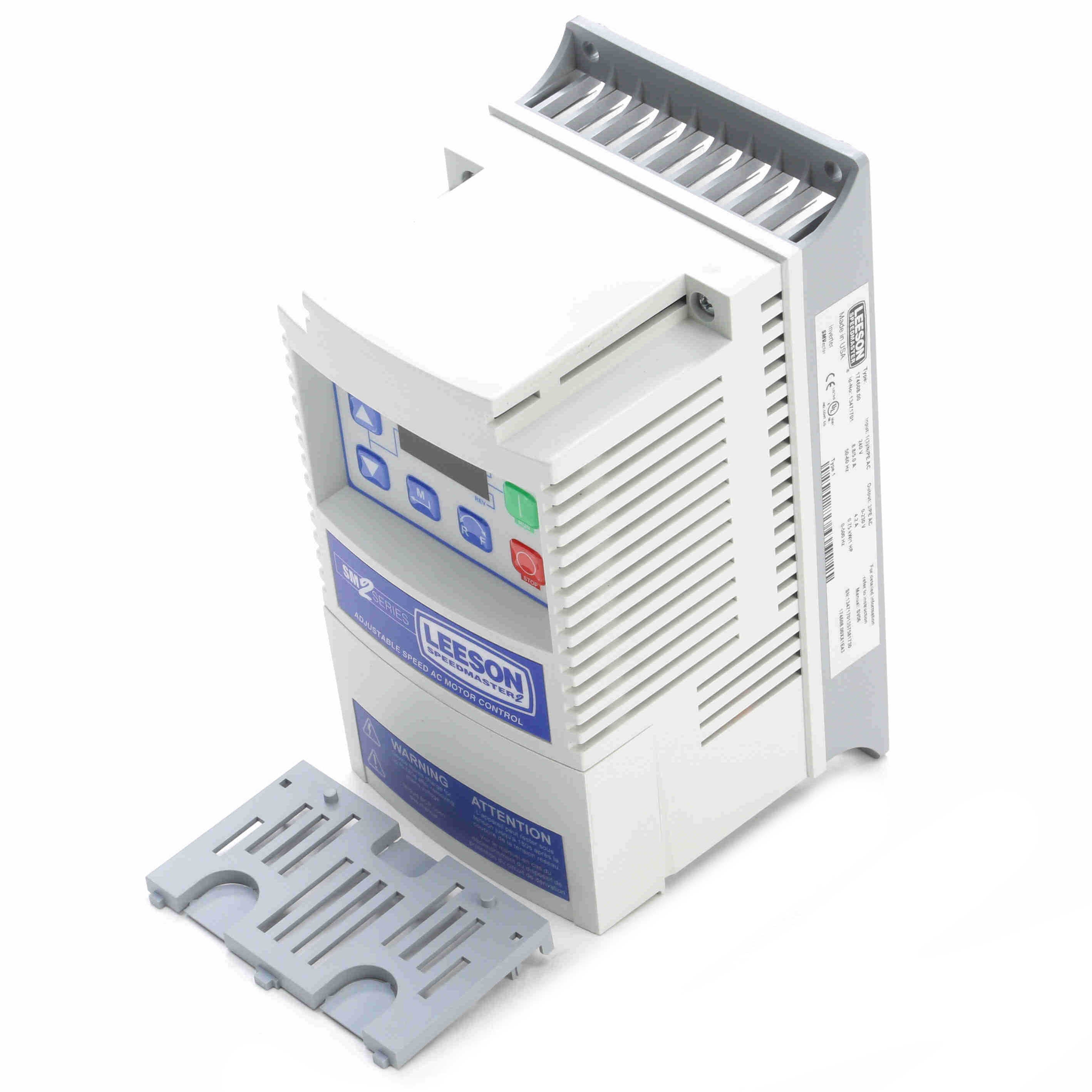 Leeson SM2 Flux Vector VFD 1/3Ph 208-240V Input