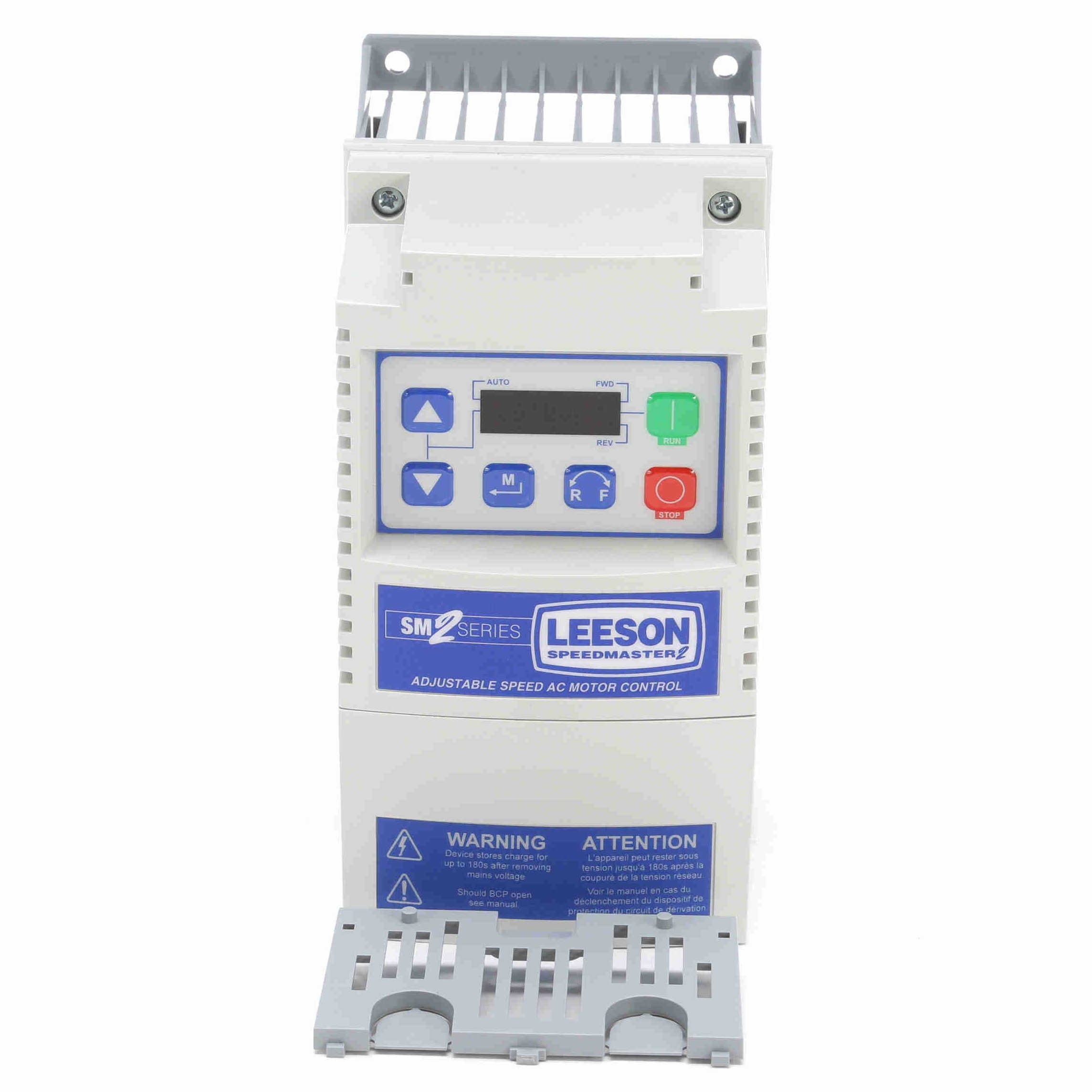 Leeson SM2 Flux Vector VFD 1/3Ph 208-240V Input