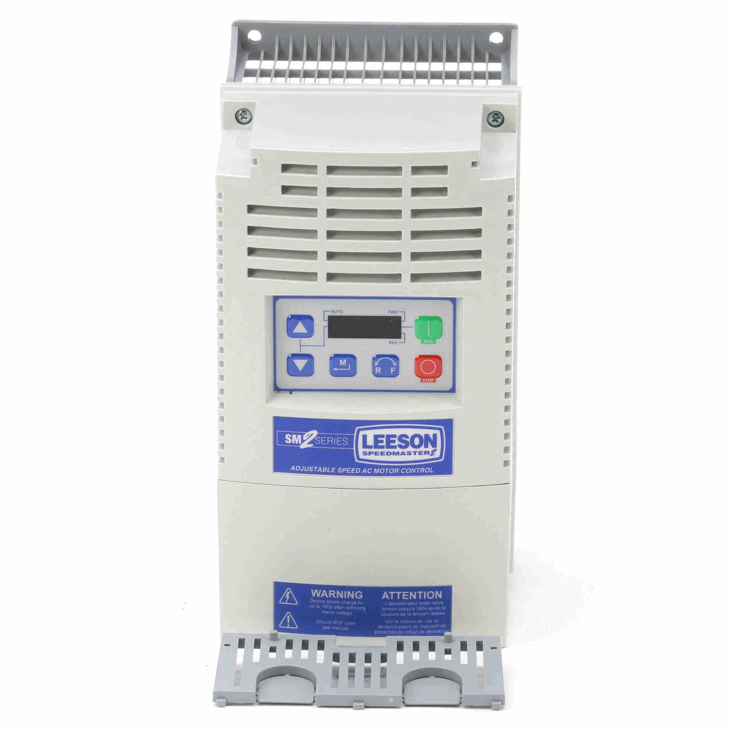 Leeson SM2 Flux Vector VFD 3Ph 200-240V Input