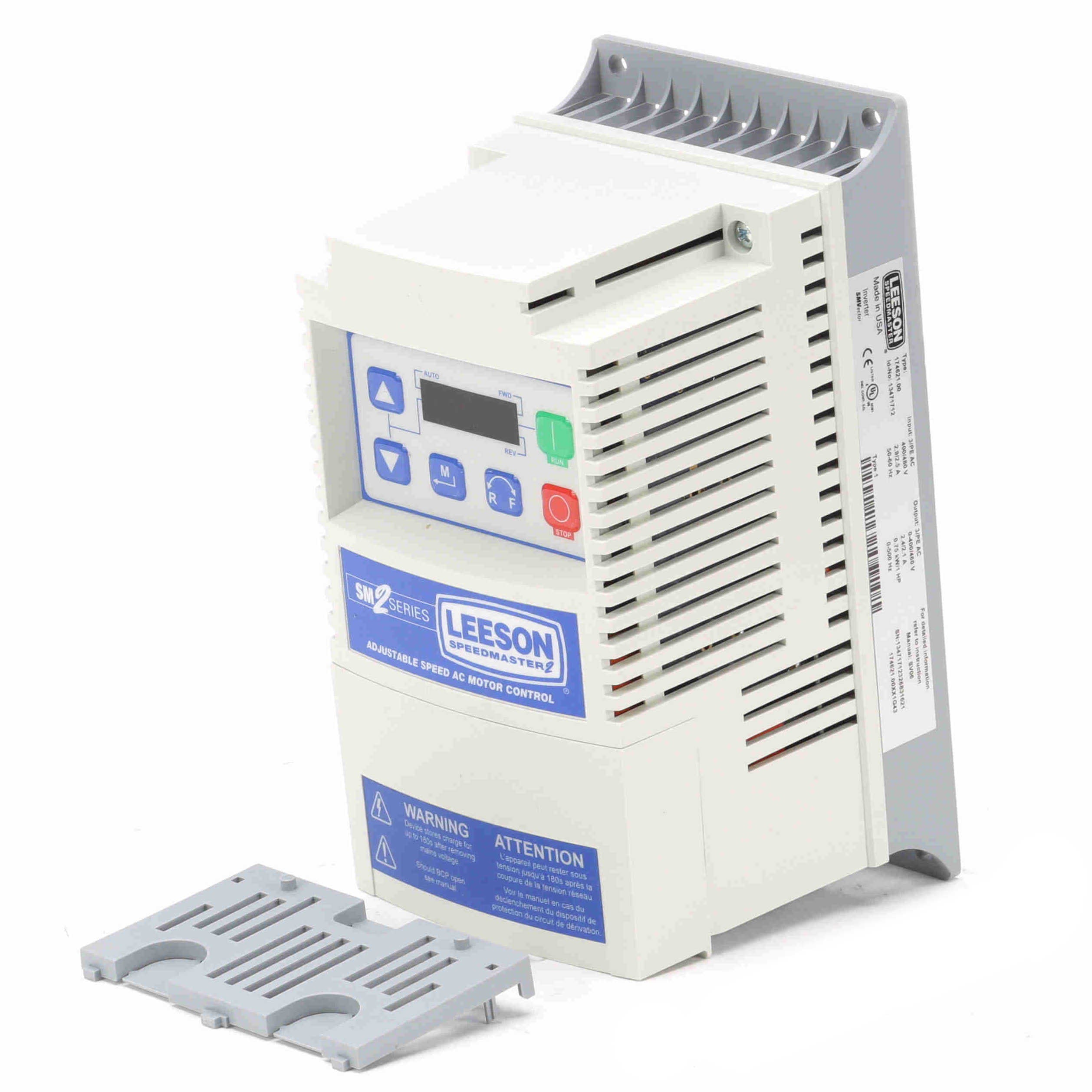 Leeson SM2 Flux Vector VFD 3Ph 400-480V Input