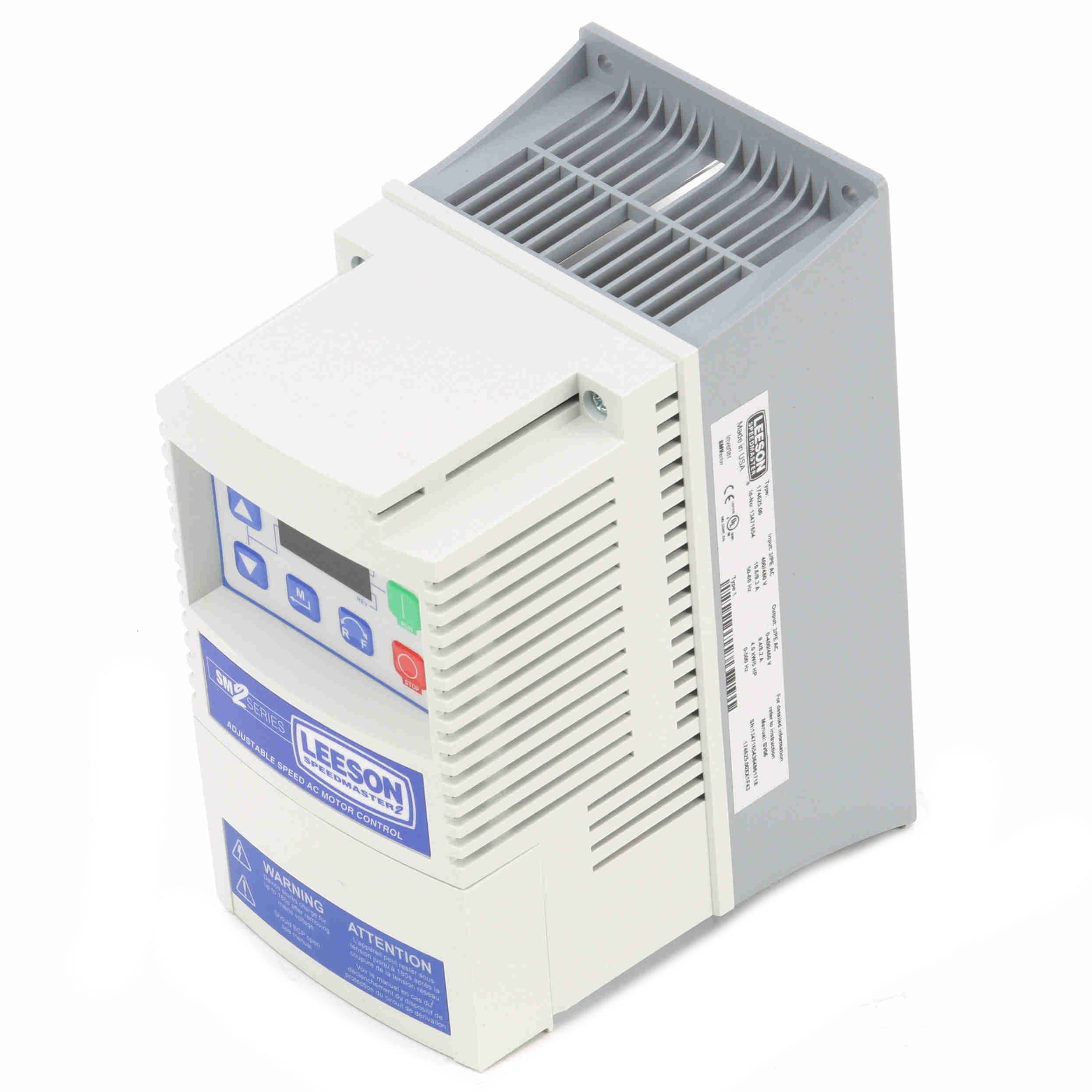 Leeson SM2 Flux Vector VFD 3Ph 400-480V Input - 0