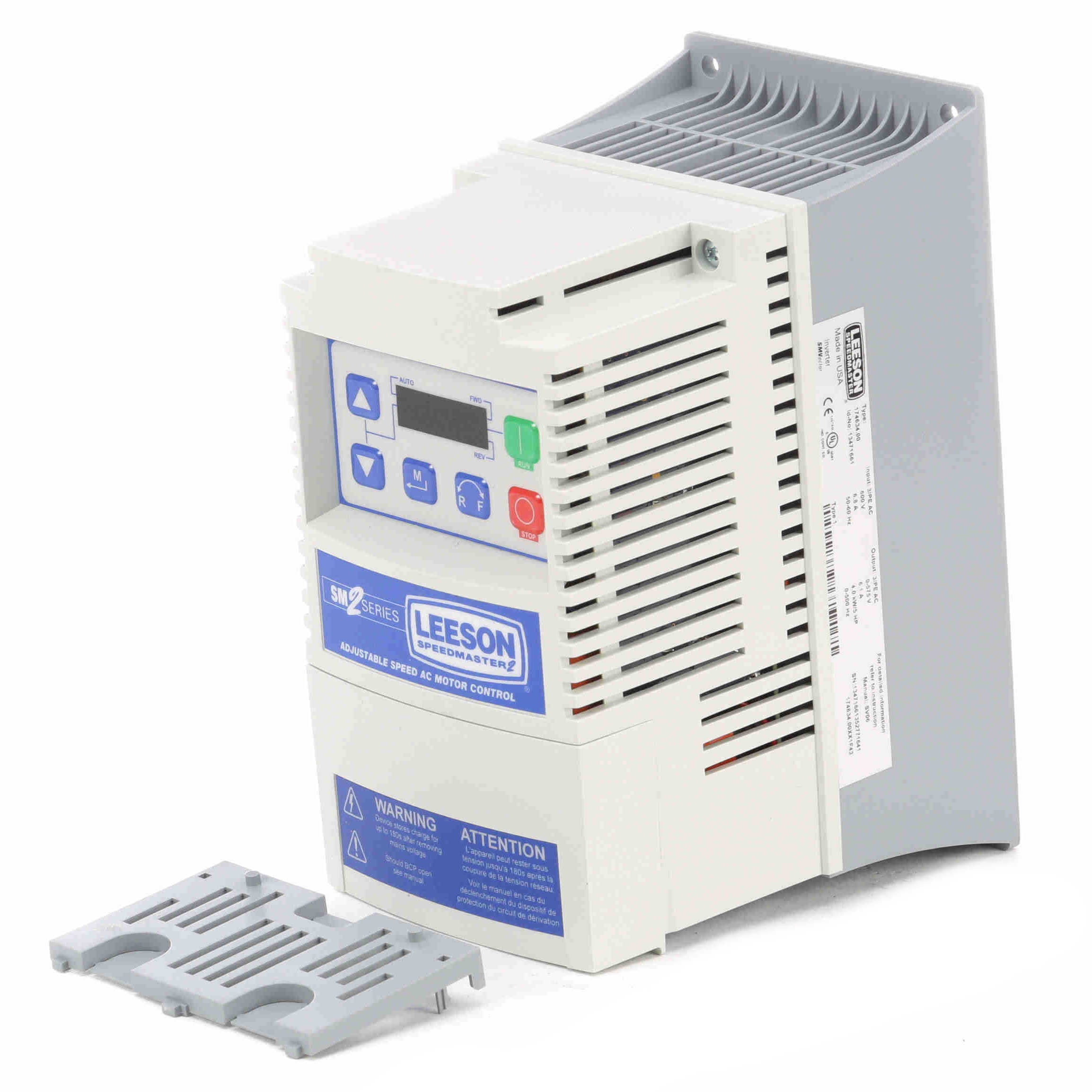 Leeson SM2 Flux Vector VFD 3Ph 480-590V Input