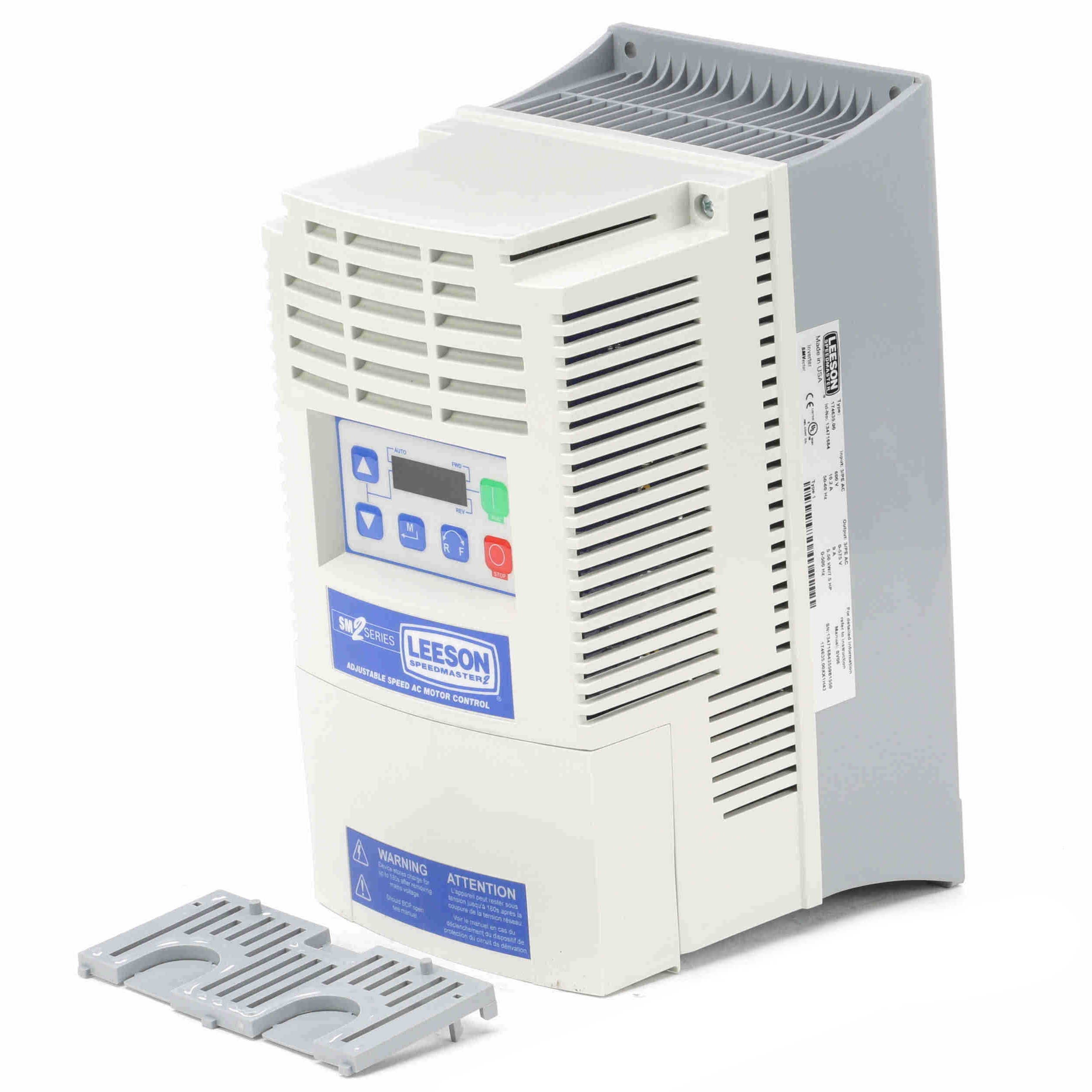 Leeson SM2 Flux Vector VFD 3Ph 480-590V Input