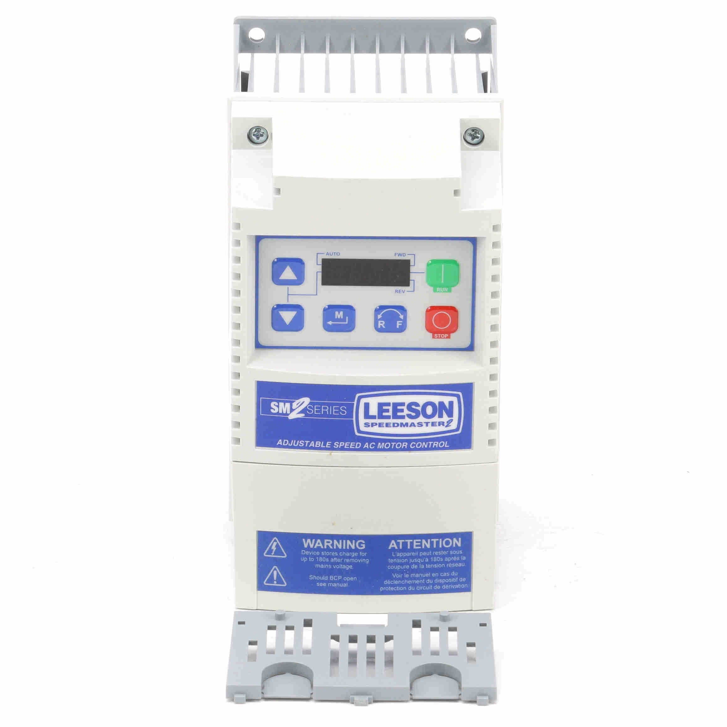 Leeson SM2 Flux Vector VFD 1Ph 115/230V Input
