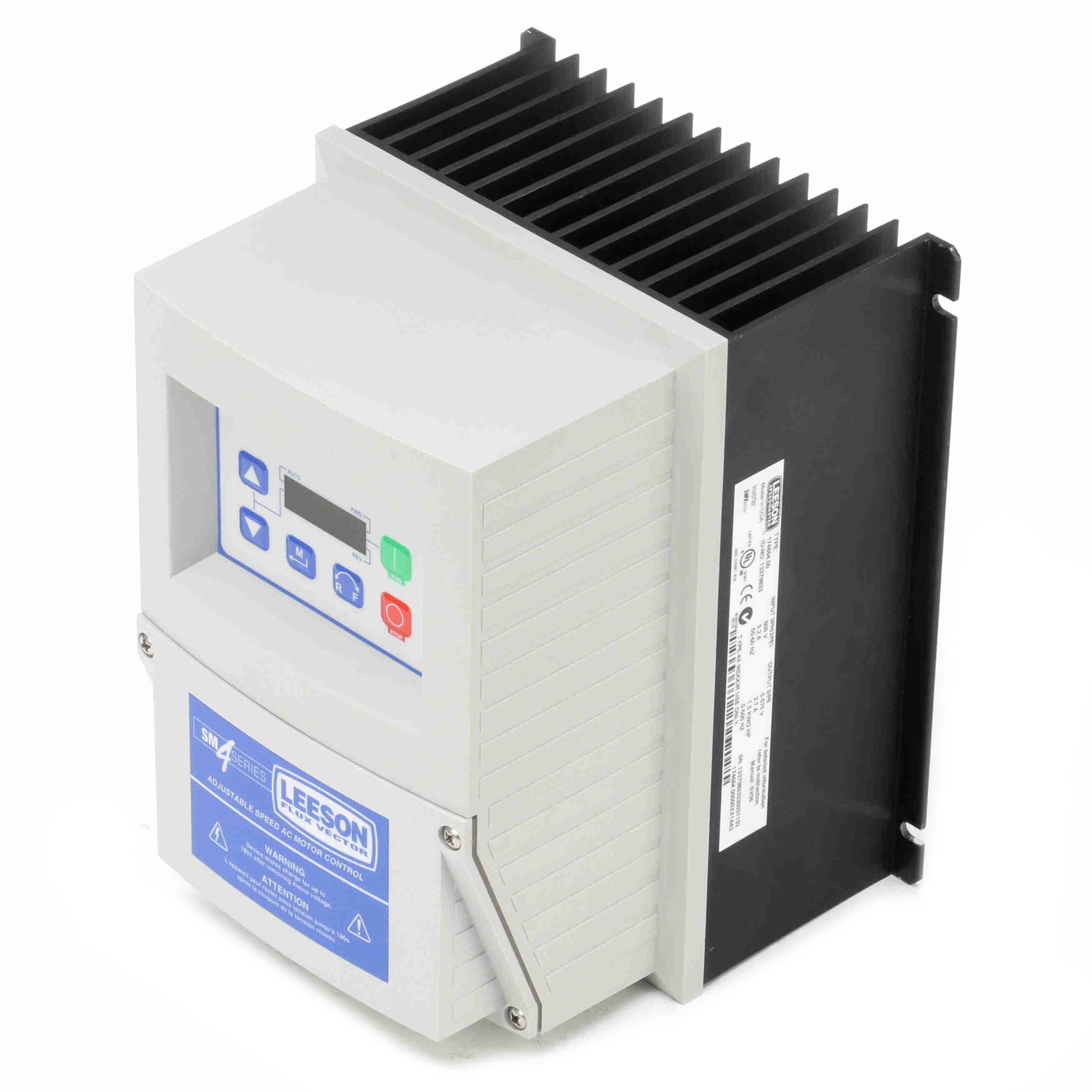 Leeson SM4 Flux Vector VFD 3-Phase 480-590V Input