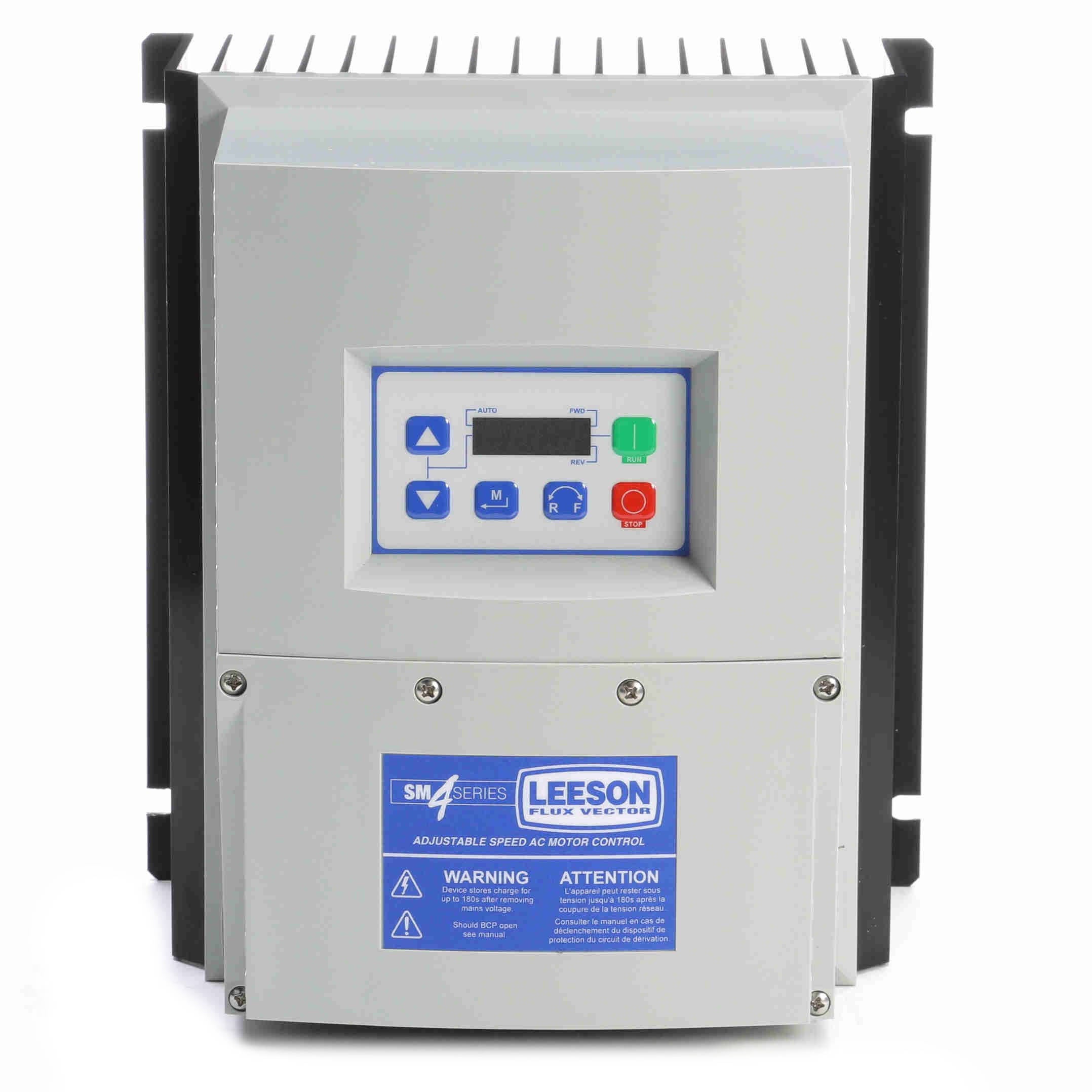 Leeson SM4 Flux Vector VFD 3-Phase 480-590V Input