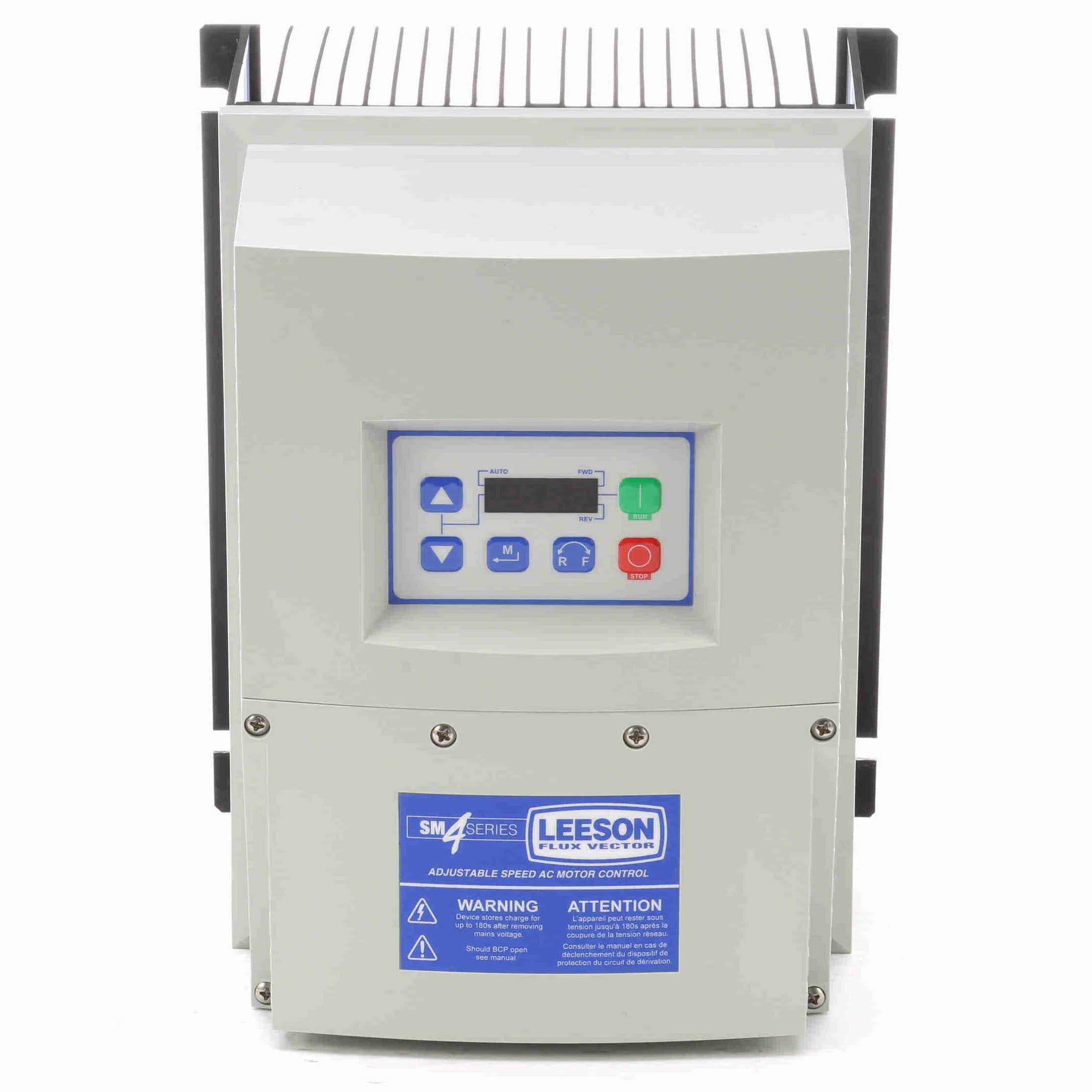 Leeson SM4 Flux Vector VFD 3-Phase 400-480V Input