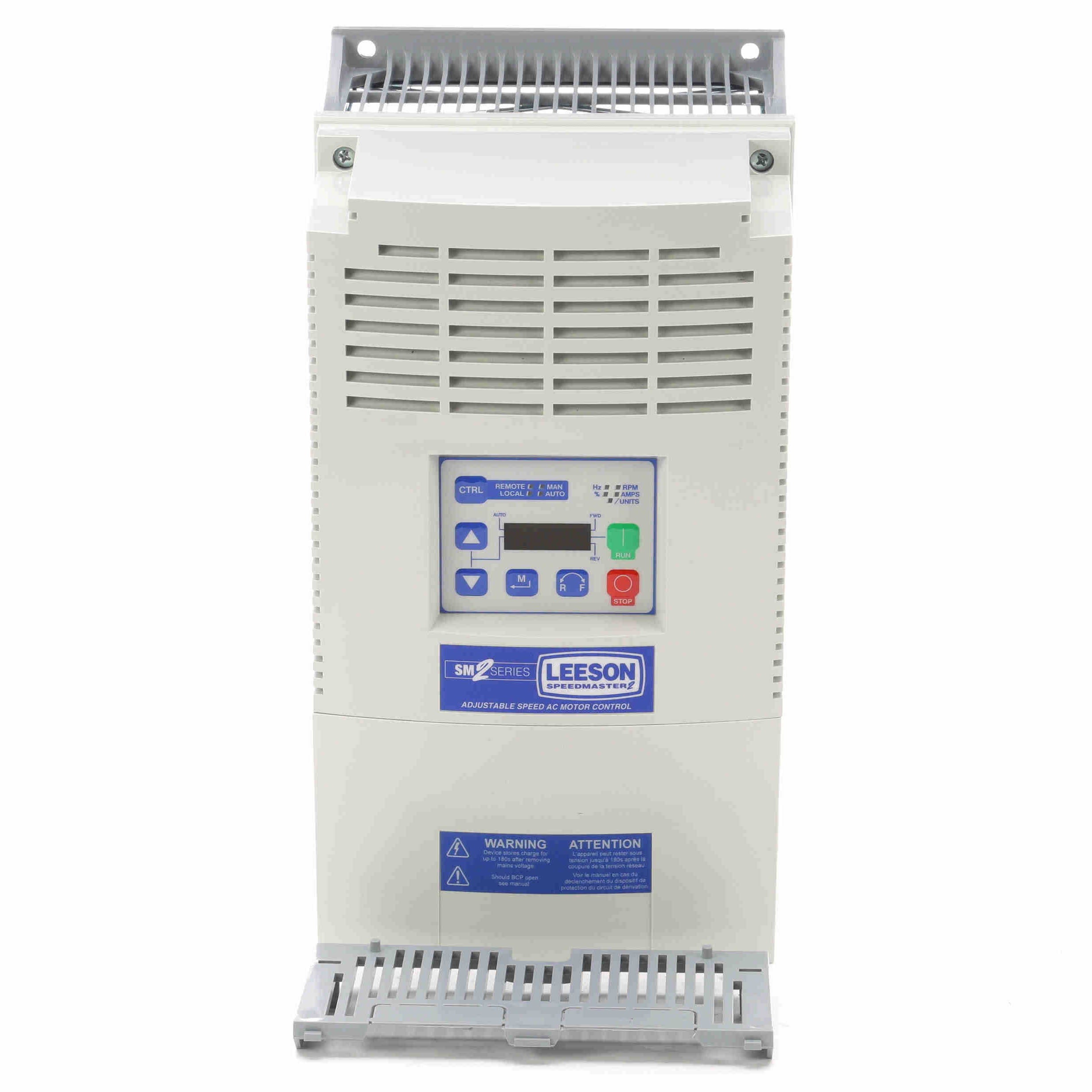 Leeson SM2 Flux Vector VFD 3Ph 400-480V Input