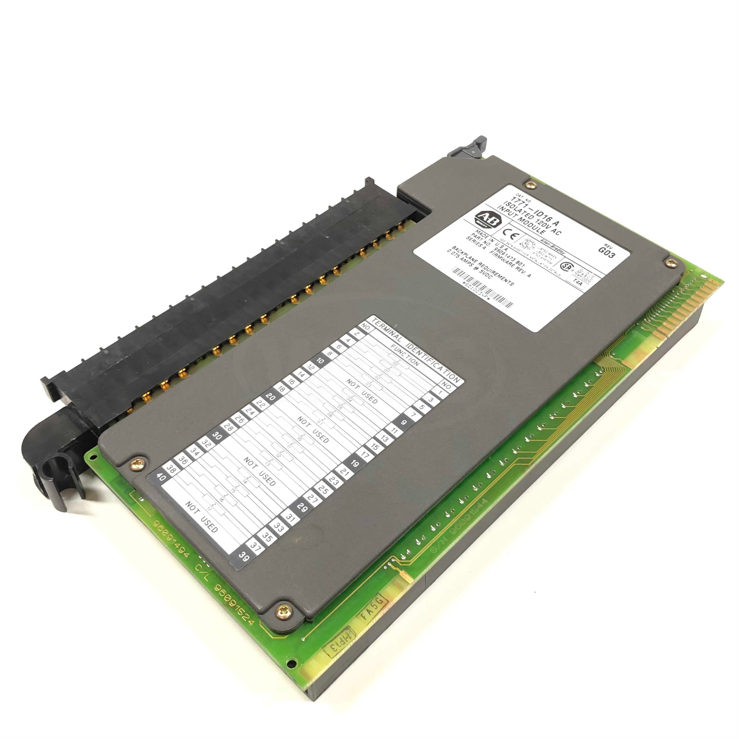 1771-ID16-A Allen-Bradley Isolated 120V AC Input Module