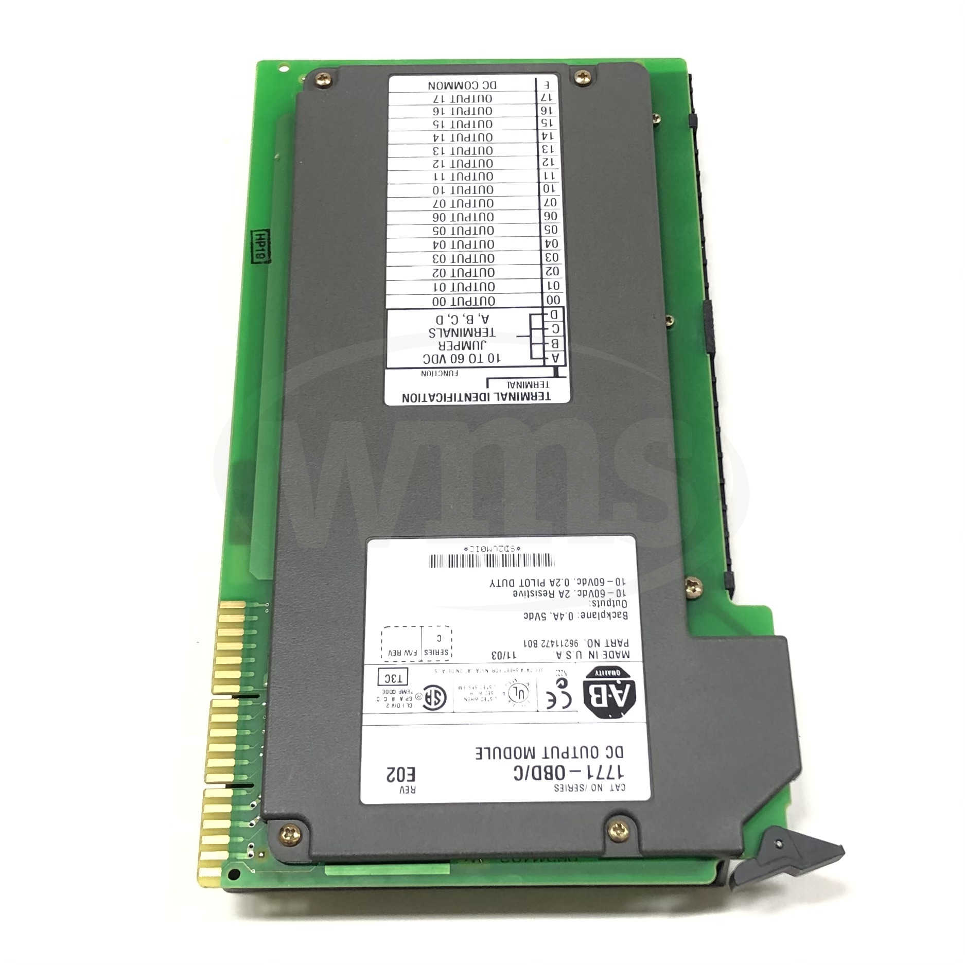 1771-OBD Allen Bradley Output Module - 0