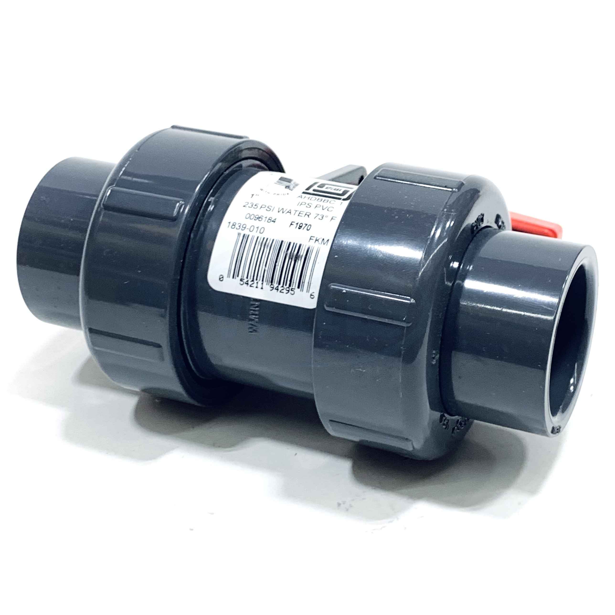 1839-010 Spears Industrial TU 2000 PVC Ball Valve, 1"