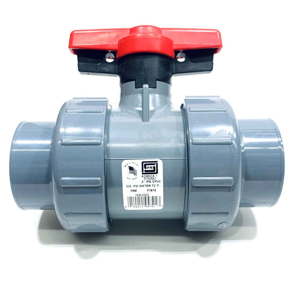 1839-020C Spears CPVC Ball Valve, 2"