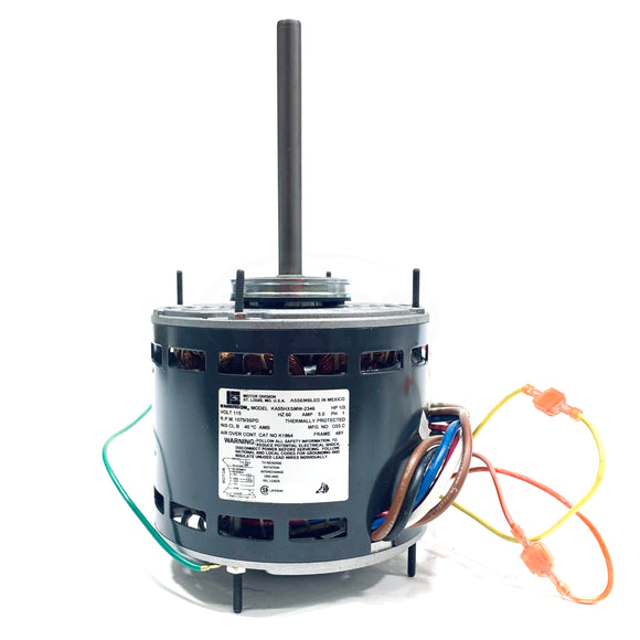 1864 Emerson 1/3HP Blower Motor RPM: 1075/3SPD, 115V, S88-546