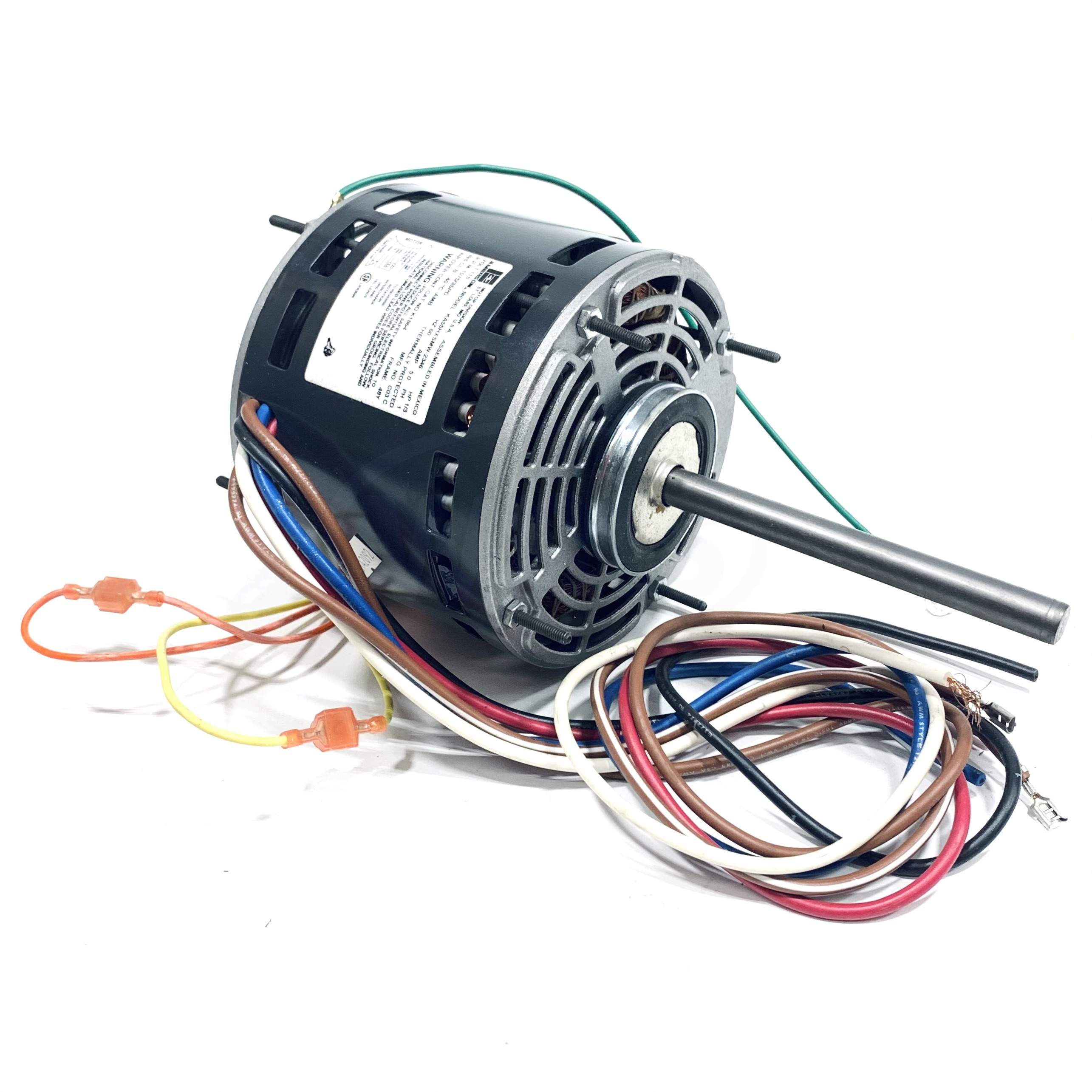 1864 Emerson 1/3HP Blower Motor RPM: 1075/3SPD, 115V, S88-546