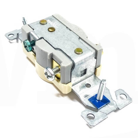 1877V-BOX Cooper Wiring Devices Single Receptacles, 20 A-125 V, 2-Pole, 3-Wire