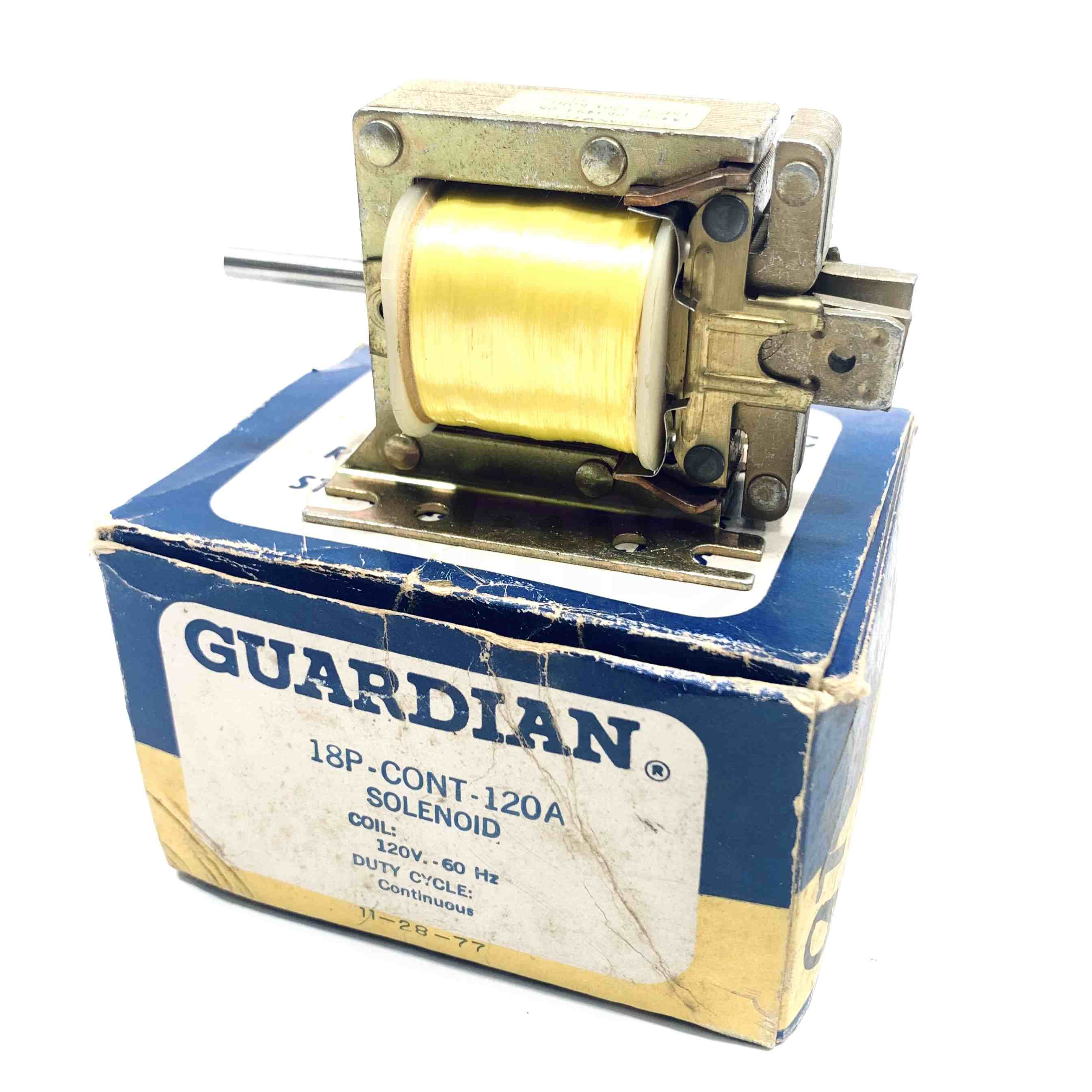 18P-CONT-120A Guardian Solenoid Valve Coil, 120V, 60Hz