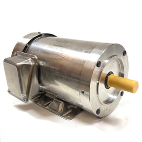 191528.00 1HP Leeson Electric SS Motor, Washdown