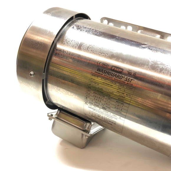 191528.00 1HP Leeson Electric SS Motor, Washdown