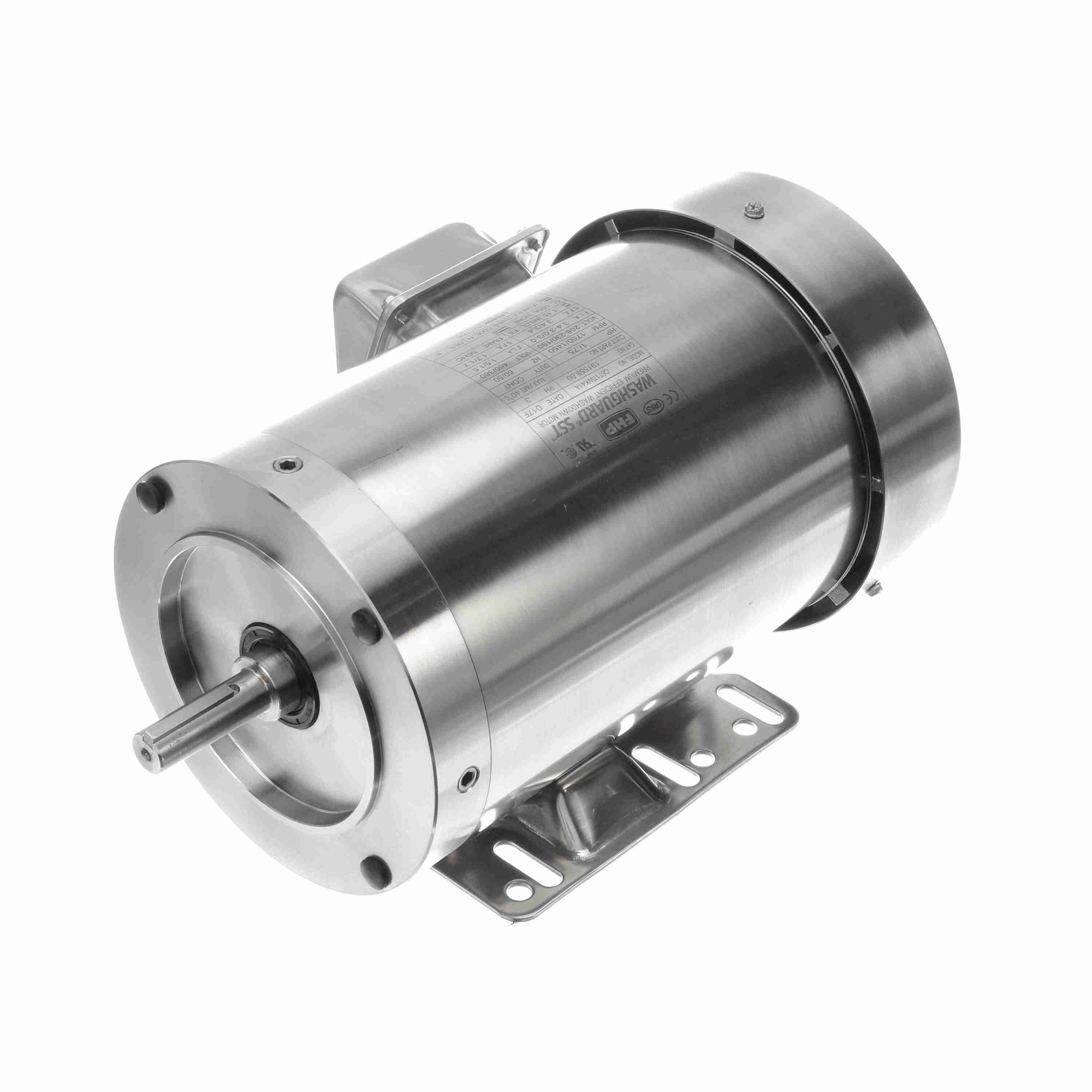 191558.00 1HP Leeson Electric SS Motor, Washdown - 0