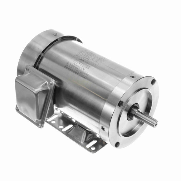 191558.00 1HP Leeson Electric SS Motor, Washdown