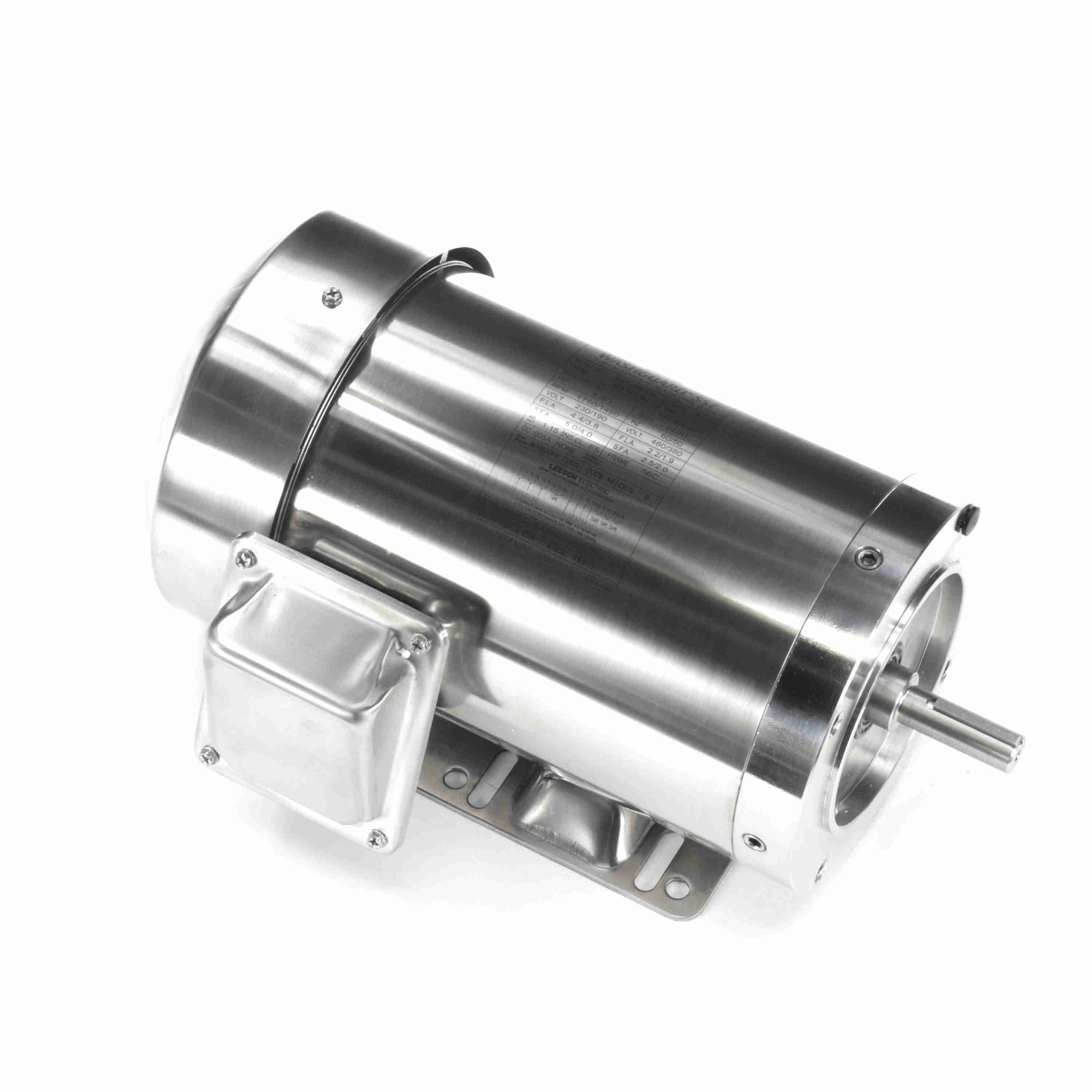 191561.00 1.5HP Leeson Electric SS Motor, Washdown