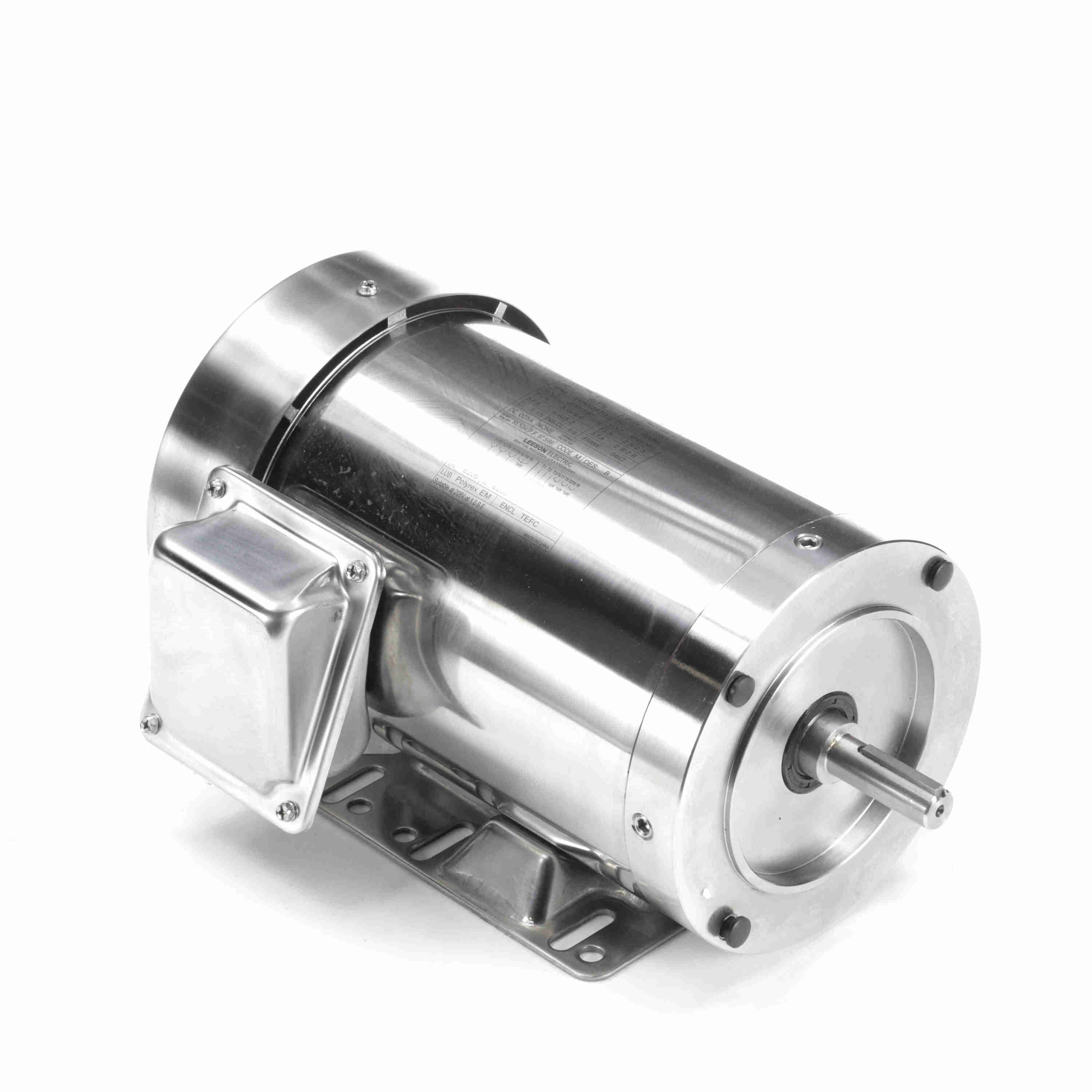 191562.00 2HP Leeson Electric SS Motor, Washdown