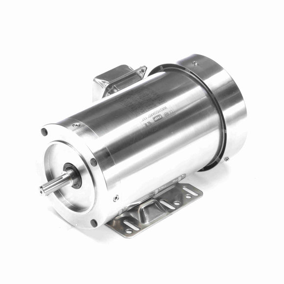 191563.00 2HP Leeson Electric SS Motor, Washdown