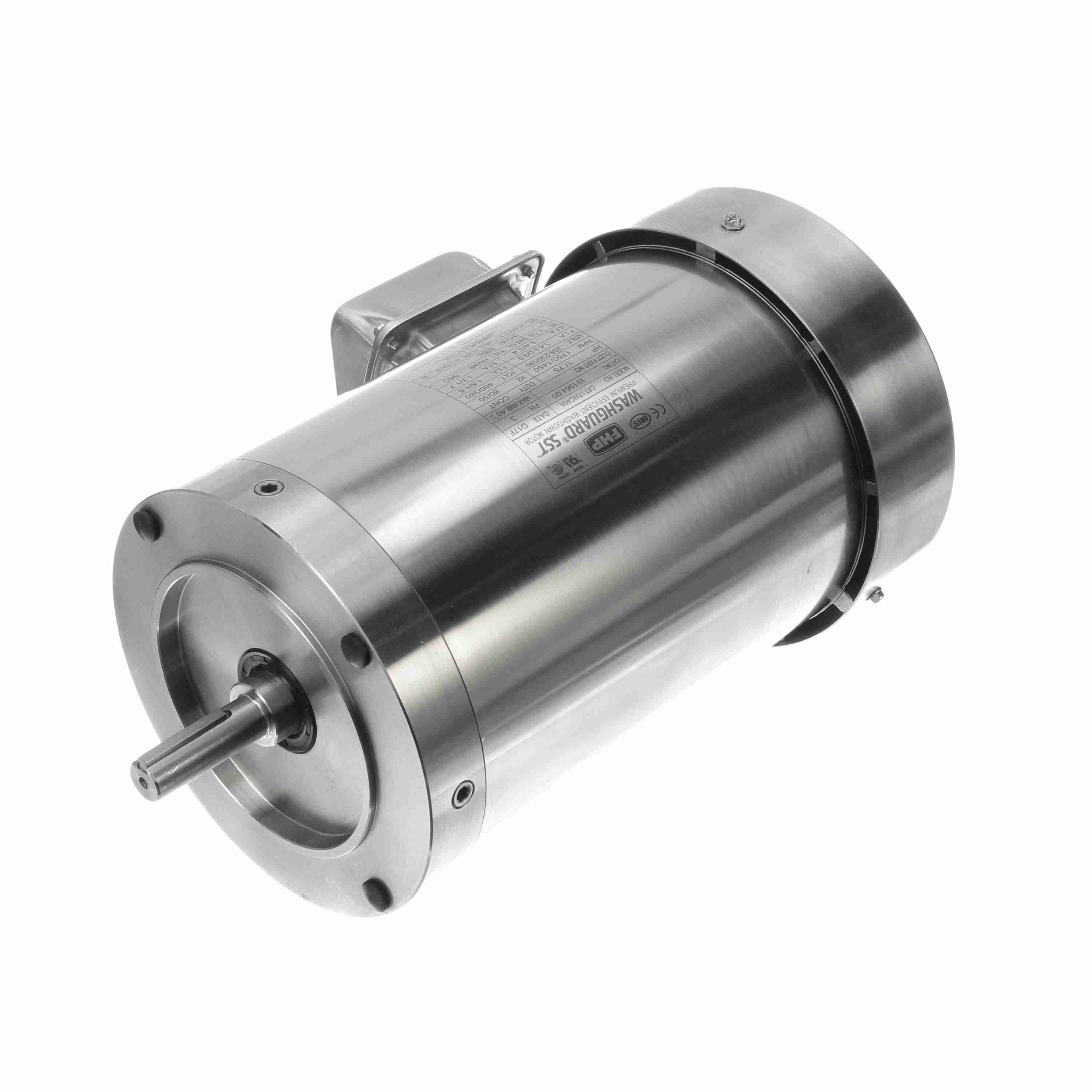 191564.00 Leeson 1HP Stainless Steel Electric Motor, Washdown Duty