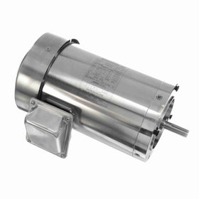 191567.00 Leeson 1.5HP Stainless Steel Electric Motor, Washdown Duty